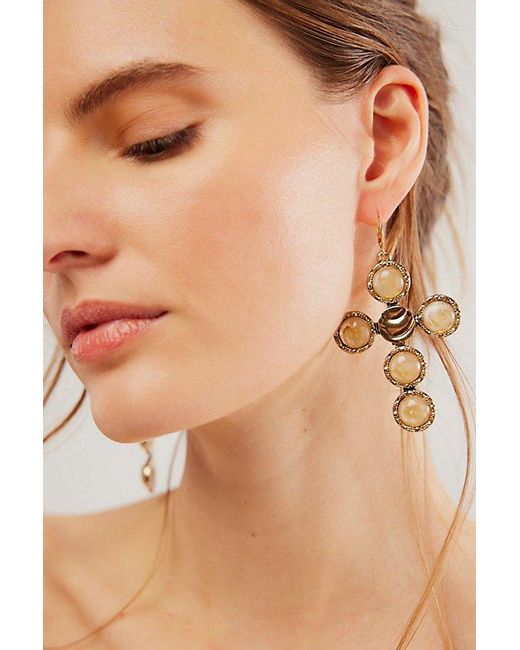 Free People Natural Time Is On My Side Dangles At In Ivory
