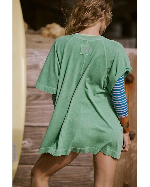 Fp Movement Green Icon Tee
