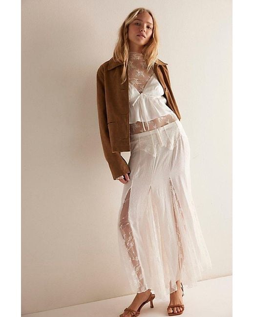 Intimately By Free People Brown By Your Side Brami Top By