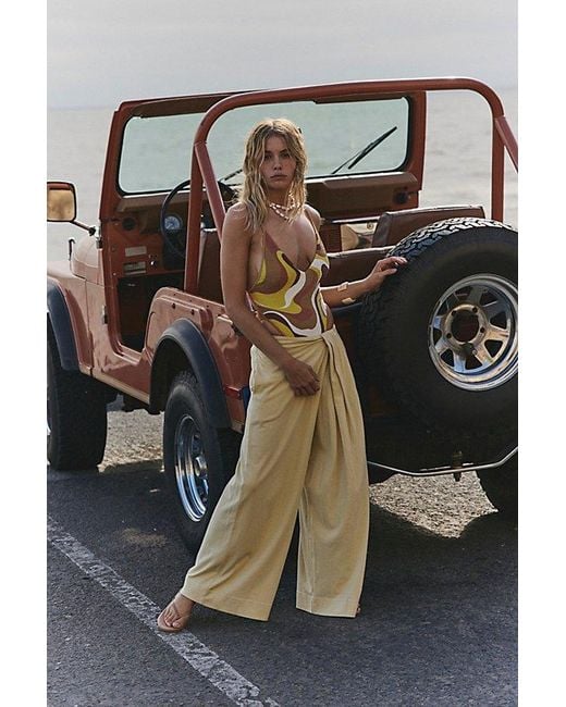 free-est Black Sarong Pants By