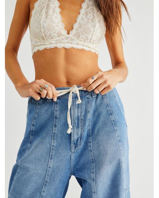 Free People Denim Yuki Barrel Jeans in 