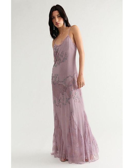 Free People Purple Julio Maxi Dress