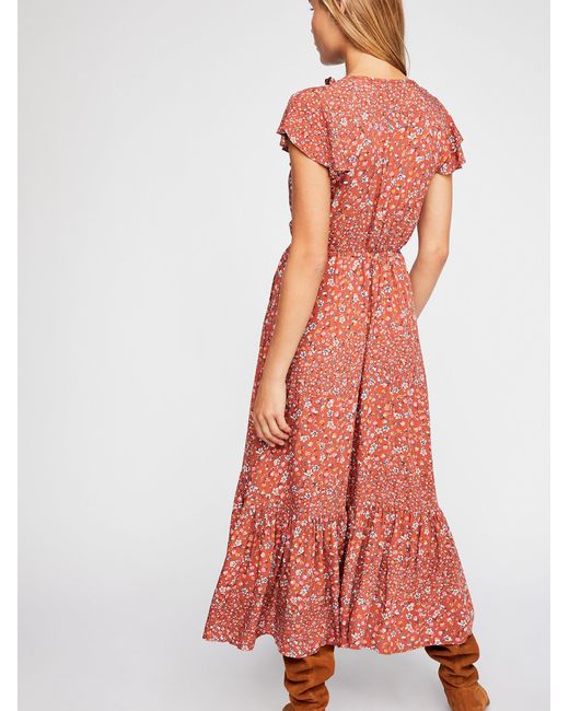 Capri Tie-up Midi Dress By Kivari 