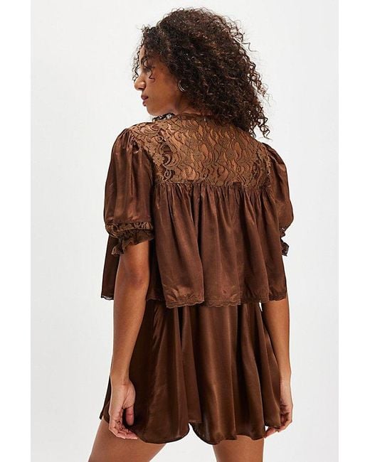 Free People Brown Lenna Set