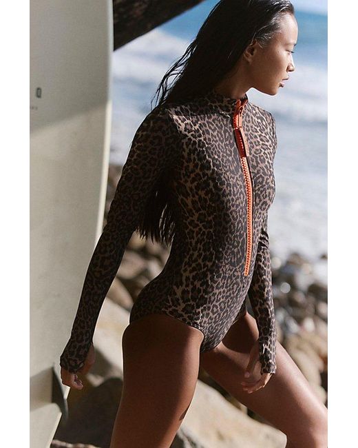 Watskin Black Ryann One-Piece Surf Suit