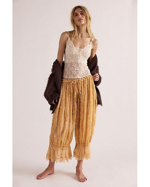 Free People Brown Forever Young Burnout Pants