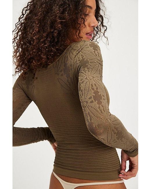 Intimately By Free People Multicolor So Many Likes Long Sleeve By