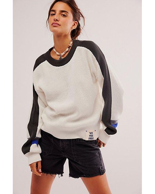 Free People Natural Speed Racer Pullover
