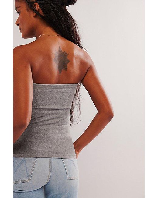 Free People Gray The Carrie Tube