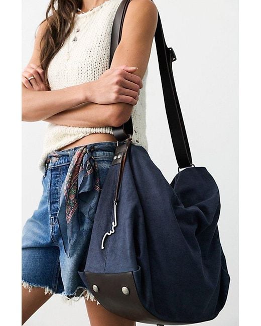 Free People Blue We The Free Preston Sling Bag
