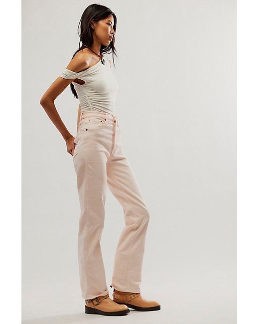 Re/done Multicolor 90'S High-Rise Loose Jeans