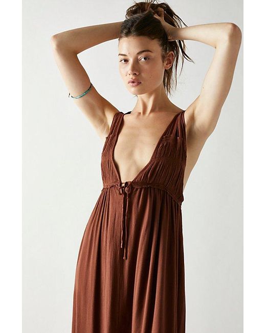 free-est Brown Showstopper Midi