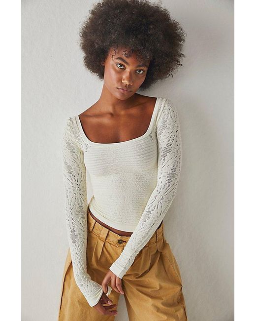 Intimately By Free People Gray So Many Likes Long Sleeve By