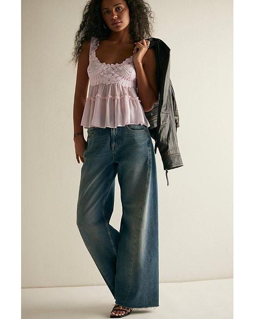Intimately By Free People Multicolor Petal Party Shapeless Cami By