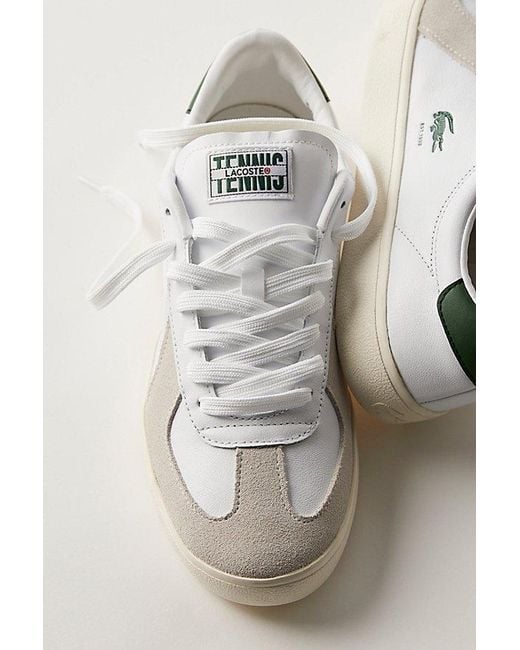 Lacoste Gray Baseshot Pro Sneakers