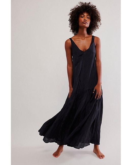Black maxi slip online