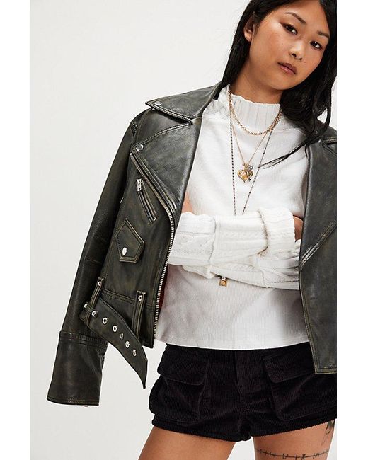 Free People White Breezy Swit Top