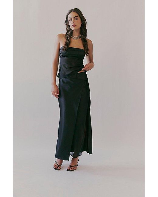 Ownley Black Ricky Maxi Skirt Set