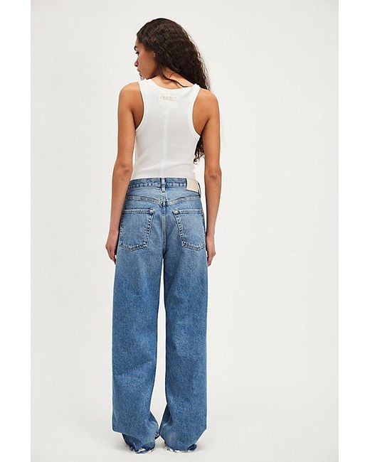 Citizens of Humanity Blue Ayla Baggy Jeans
