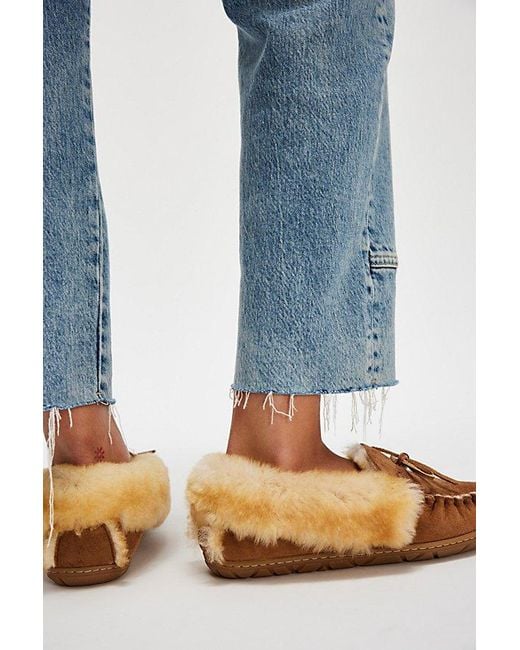 L.L. Bean Blue L. L.Bean Wicked Good Moccasins