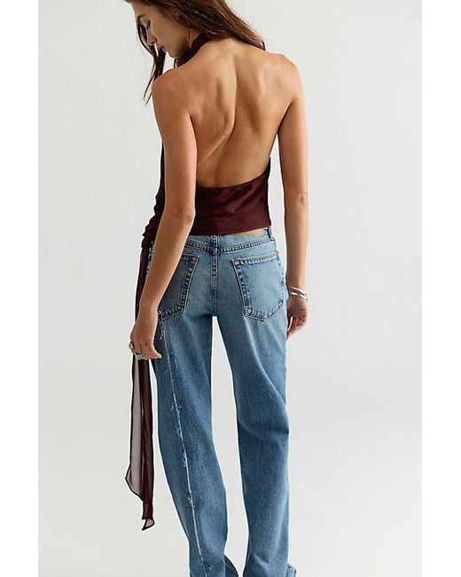 Bec & Bridge Red Amanda Halter Top