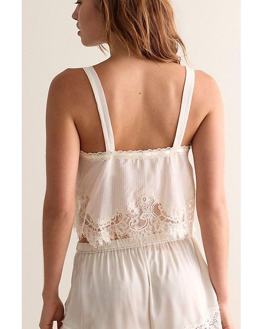 Intimately By Free People Natural Alma Cami By
