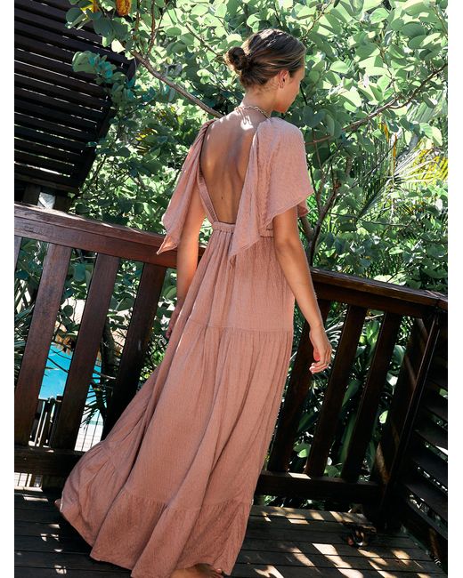 Free People La La Maxi Dress | Lyst