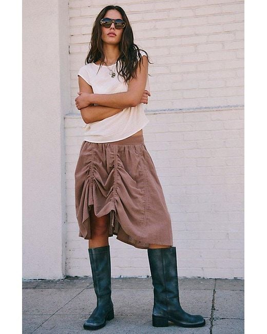 free-est Multicolor Hustle And Bustle Skirt By
