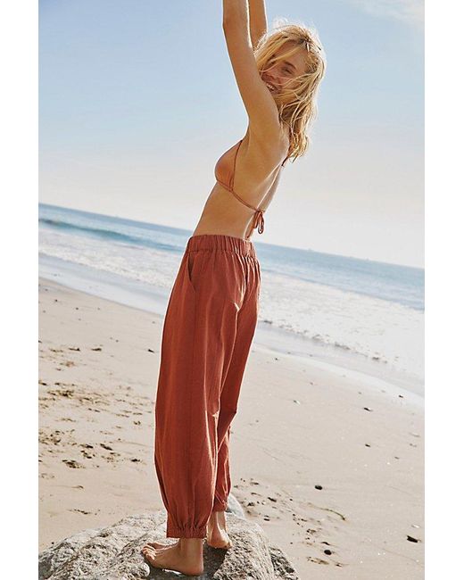 Free People Brown Remi Trousers