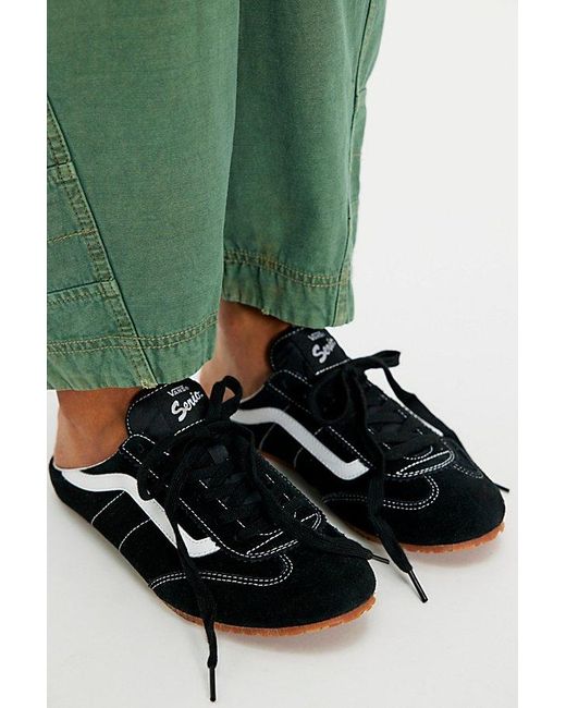 Vans Green Super Lowpro Mules