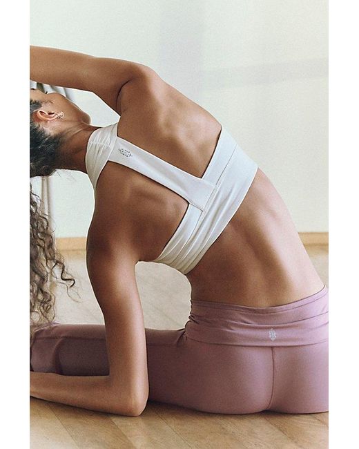 Fp Movement Brown Don'T Let Go Sports Bra