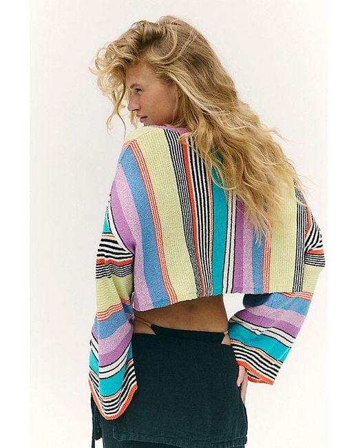 free-est Blue Sun Rays Long Sleeve By