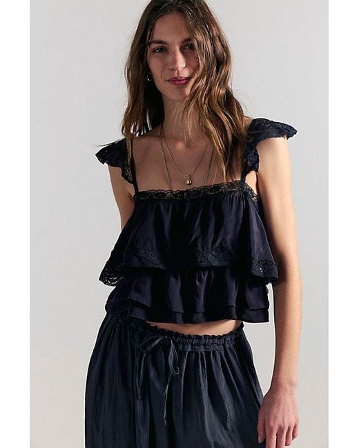 Intimately By Free People Black How Sweet Is It Cami By