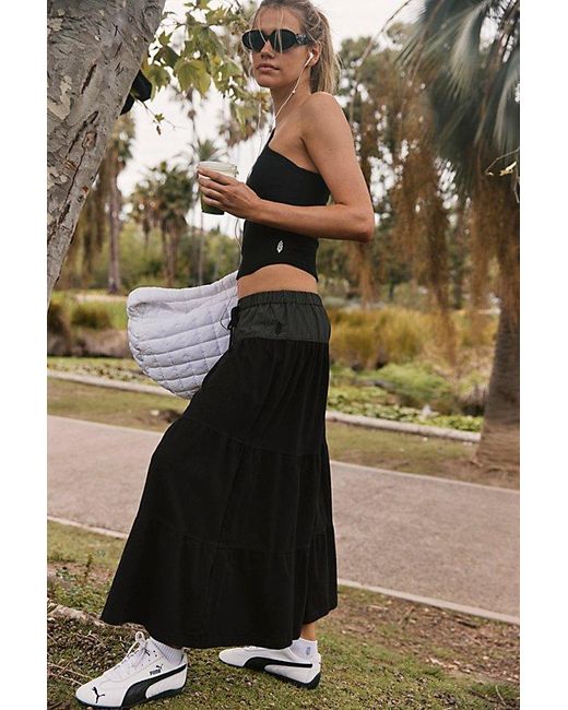 Fp Movement Black Bloomer Wide Leg Pants