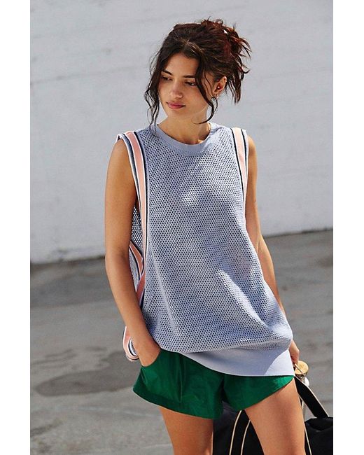 Fp Movement Gray Coquette Tank