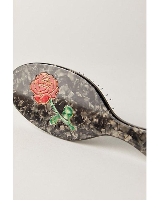 Free People Multicolor Solar Eclipse Hand-painted Acetate 2-in-1 Brush