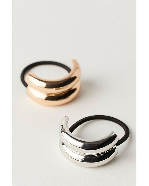 Free People Brown Hideaway Hair Cuff