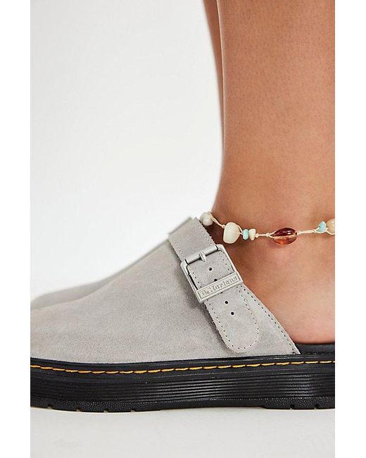 Dr. Martens Blue Brooklin Mules