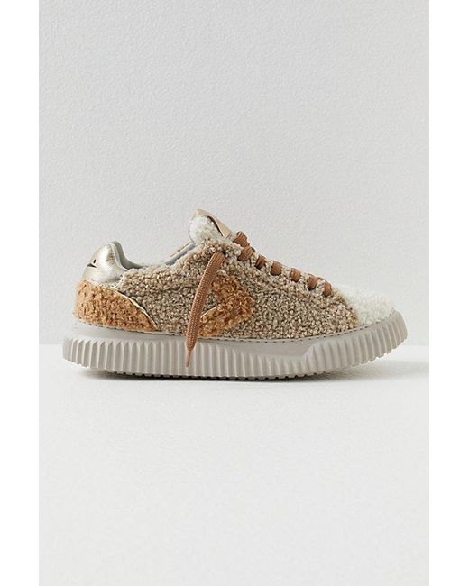 Voile Blanche Multicolor Laura Shearling Trainers Shoe
