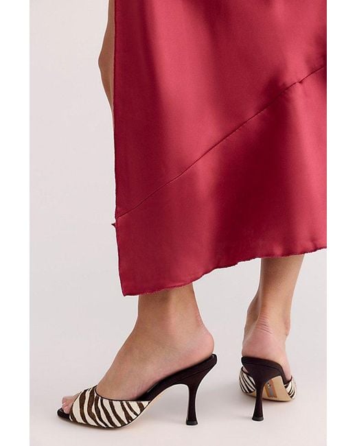 Sam Edelman Red Jeanie Heels
