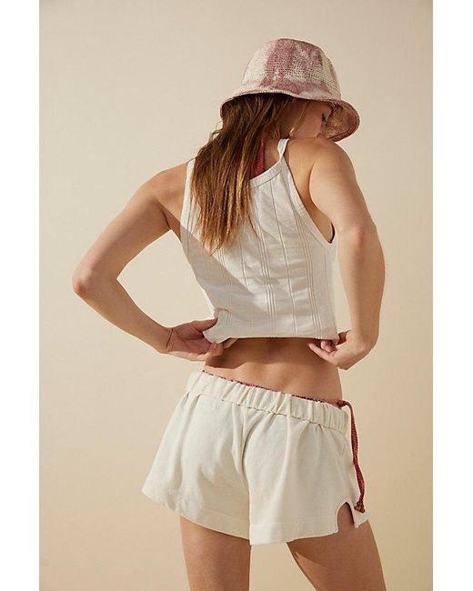 Free People Natural Essential Shorts
