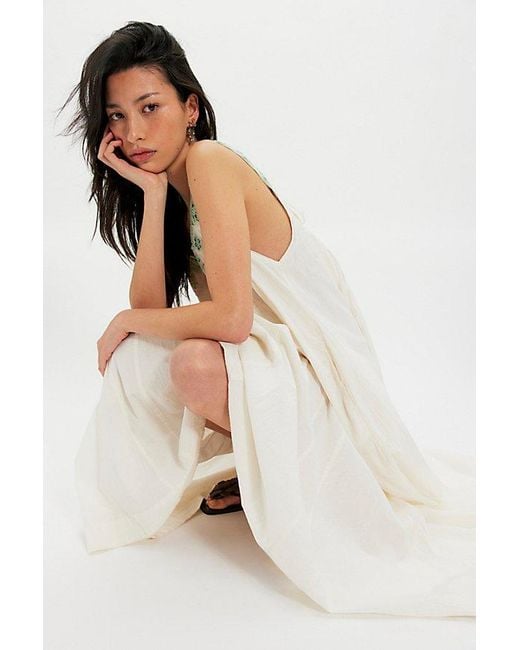 free people white backless dress NWT Free People White Lace High Neck Backless Mini Dress - Medium