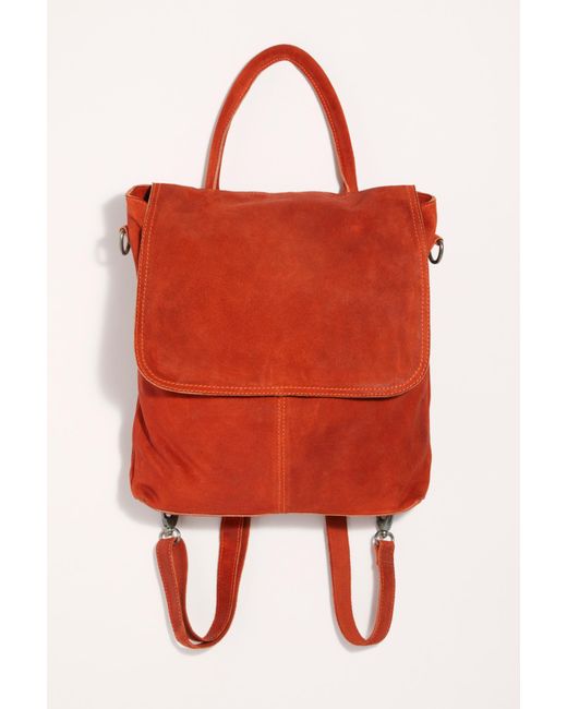 Free People Red We The Free Paris Convertible Backpack