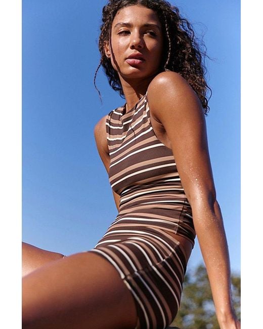 Stone Fox Brown Alba Surf Top