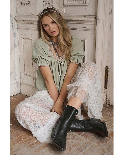 Free People Black Axel Boots