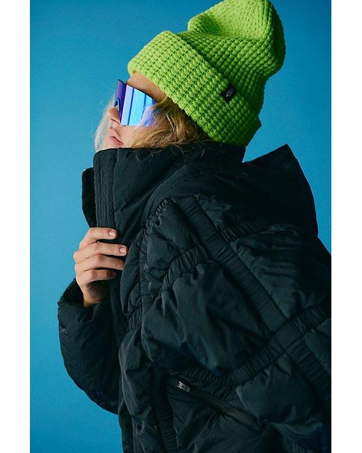 Fp Movement Black Shirr Enough Backpack Puffer