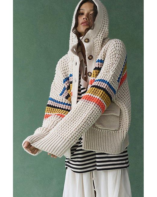 Free People Green Solstice Cardigan