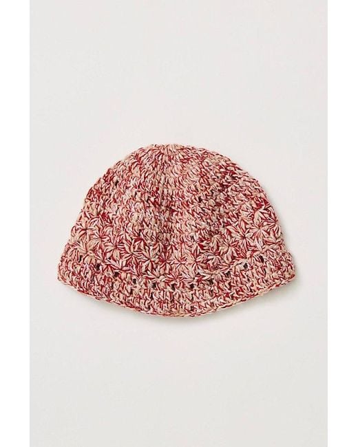 Free People Red Peggy Knitted Cap