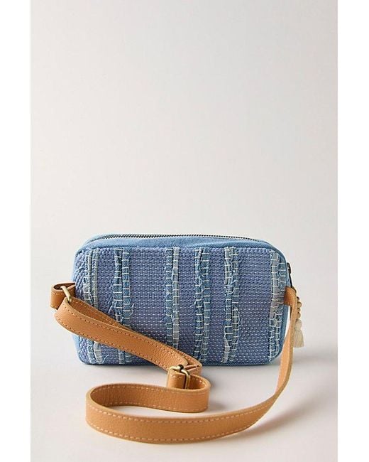 Mercado Global Blue Felipa Belt Bag