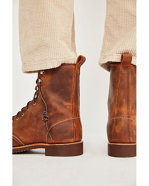 Red Wing Natural Wing Silversmith Boots